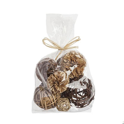 Bolsa bolas decoracion