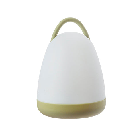 Lampe avec poignée verte