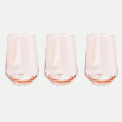 Pack 3 Vasos 6,6X5,2X11,6Cm 370Ml Ro.