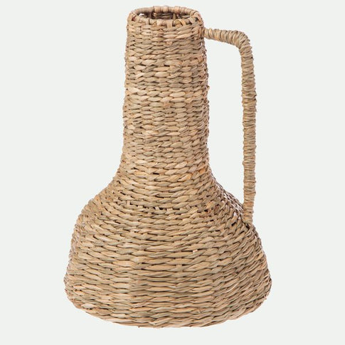 Vase en fibres naturelles