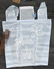 Faltbare Tasche mit Griffen