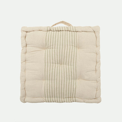 CoJín C/Asa Cotton 40x40x8cm Cru.