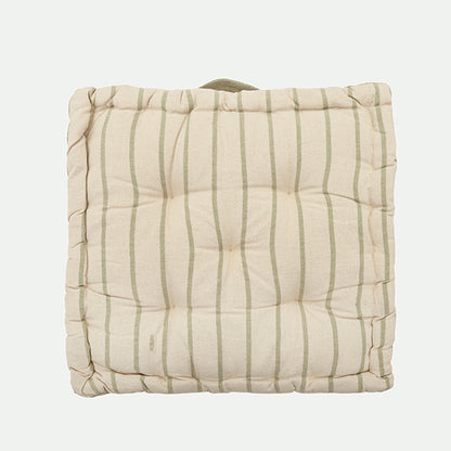 CoJín C/Asa Cotton 40x40x8cm Cru.