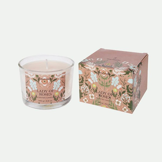 Vaso vela lady of roses