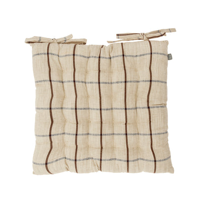 Cojín silla cuadros