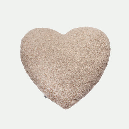 Cuscino cuore bouclé