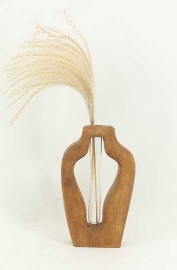 Jarrón madera