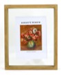 Wooden floating photo frame