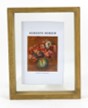 Wooden floating photo frame