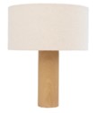 Houten tafellamp