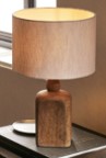 Lámpara de mesa madera