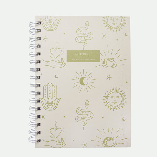 Libreta con espiral