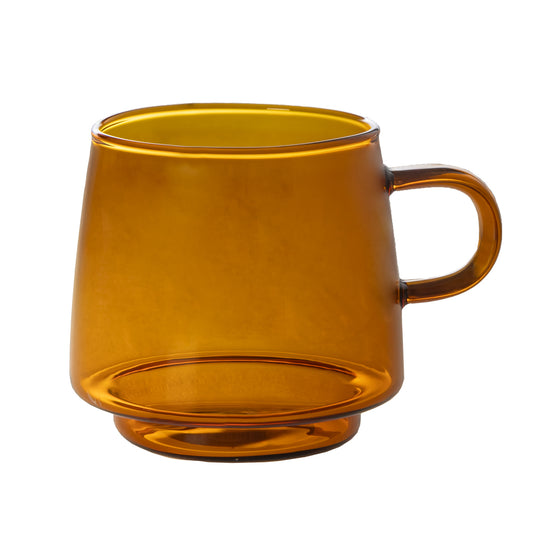 Taza borosilicato apilable