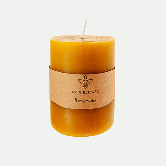Vela rústica cera de abeja