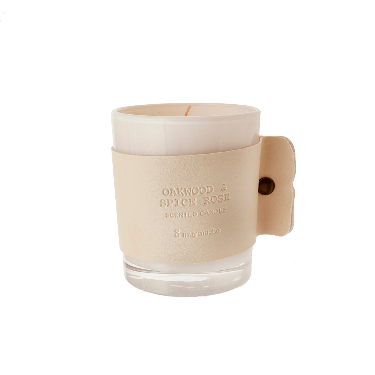 Vaso vela oakwood&spice rose