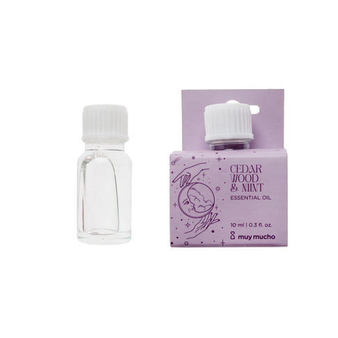 Aceite Esencial Cedarwood&Mint D.2,5X6,3Cm 10Ml