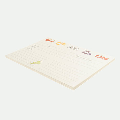 Pack 12 tarjetas para recetas