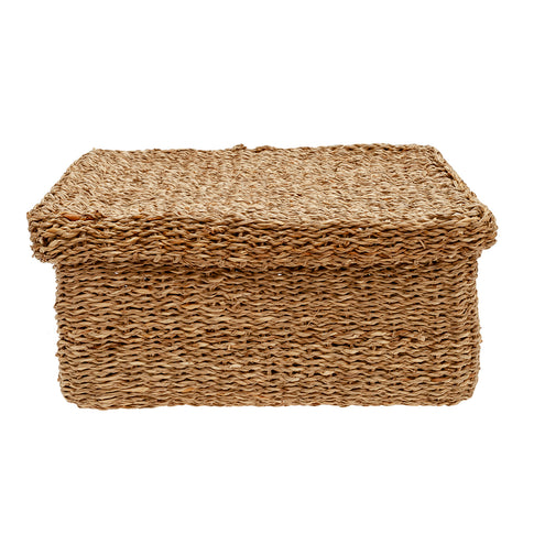 Cestino con coperchio 36x26x17cm