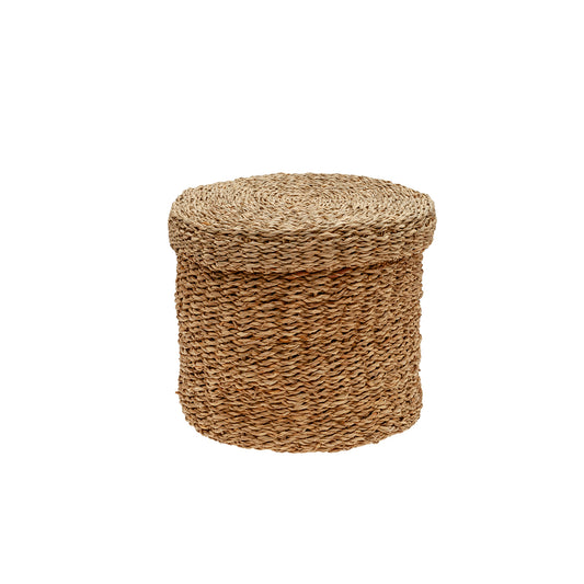 Cesta con tapa 14x15cm