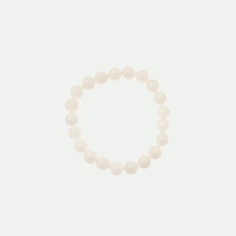 Bracelet en quartz blanc