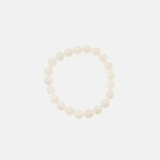 Bracelet en quartz blanc