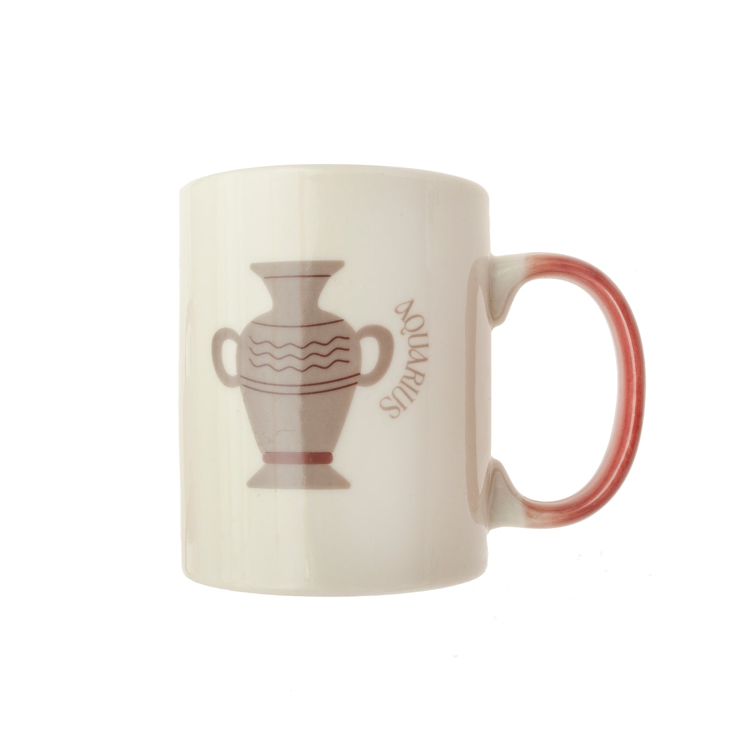 Taza Zodiaco Acuario 8X9,5Cm 330Ml Bl.