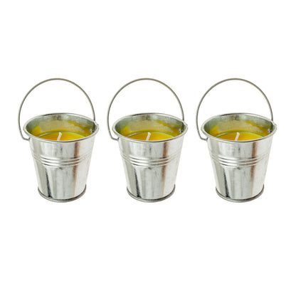 Confezione di mini candele alla citronella