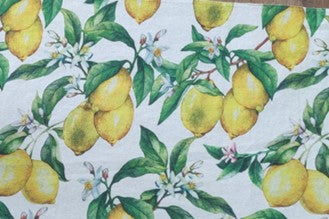 Mantel anti-manchas limones