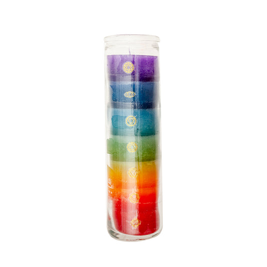 Vaso vela 7 chakras