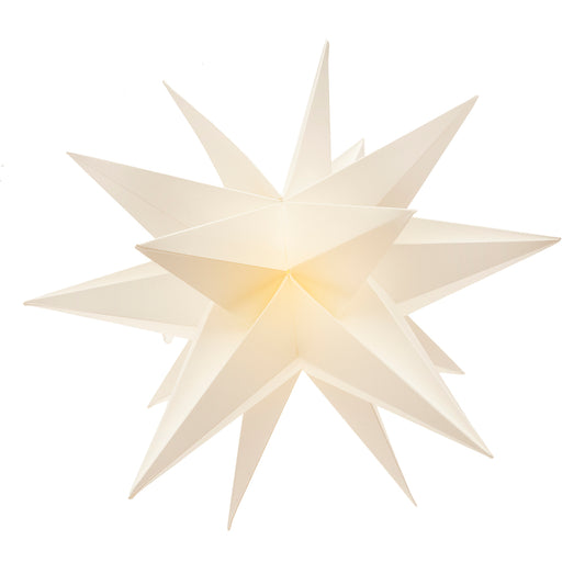 Estrella origami led