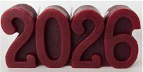 Decoratieve kaars 2026