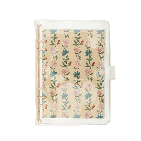 Floral ring notebook
