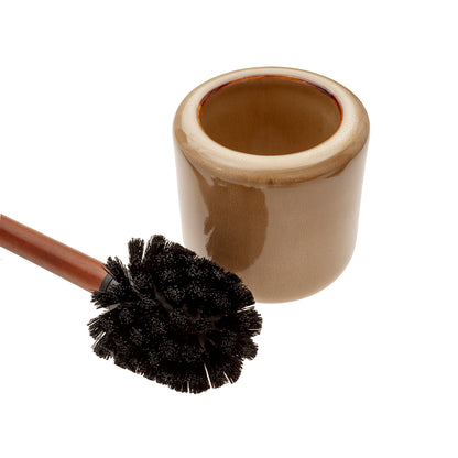 Escova de vaso sanitário com suporte