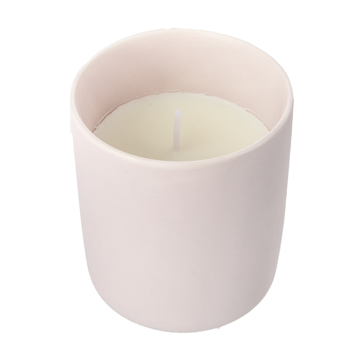 Vela cerámica c/tapa lavender