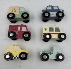 Surtido mini coche madera