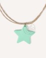 Pendentif étoile verte