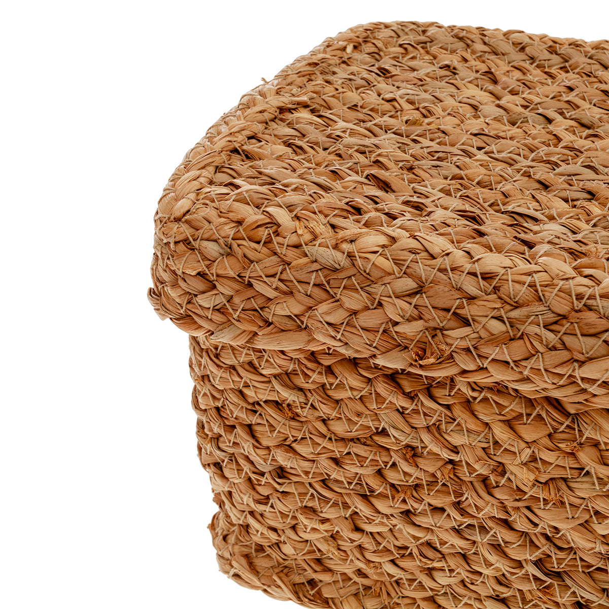 Cesta cuadrada con tapa 16x11cm