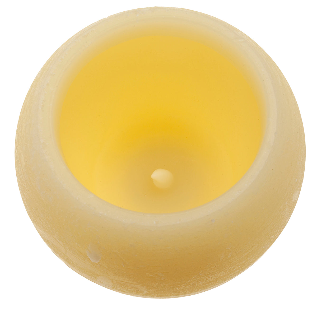 Vela Esférica Led D.12X10Cm Cr.