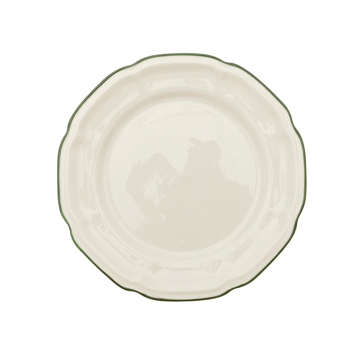 Message sur plateau ovale