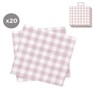 Set 20 Papierservietten