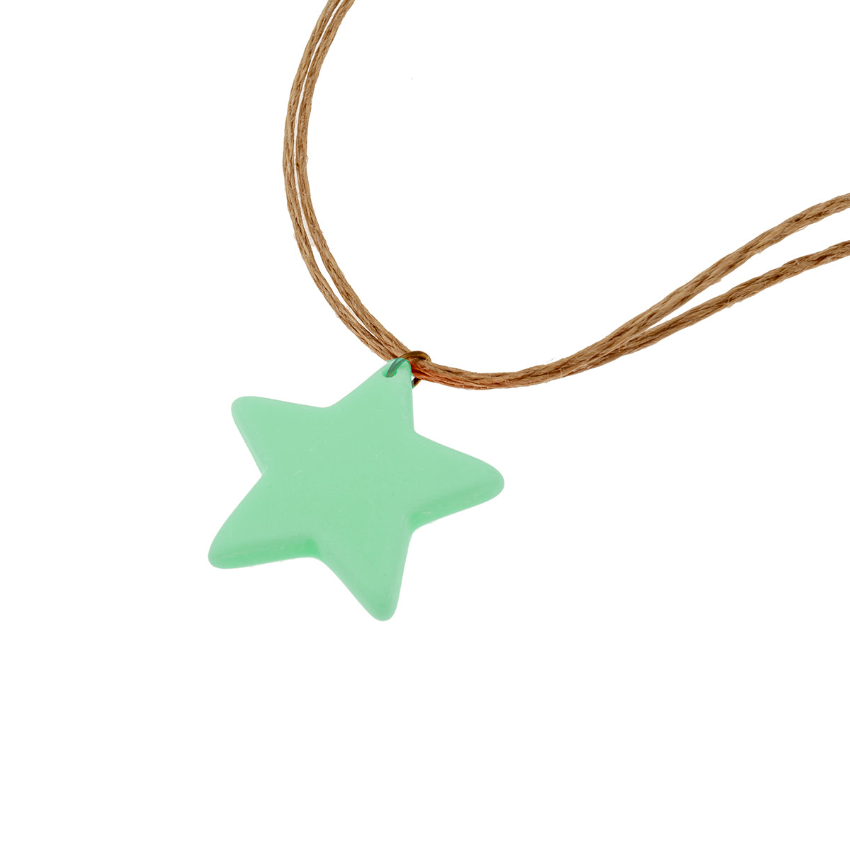 Colgante Estrella Rosa 46Cm Rs.