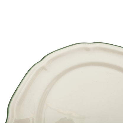 Bandeja ovalada mensaje