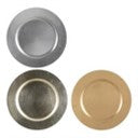 Assiette en plastique assortie