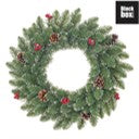 Guirnalda berry green froasted d.60cm