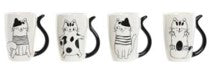 Caneca de porcelana gato