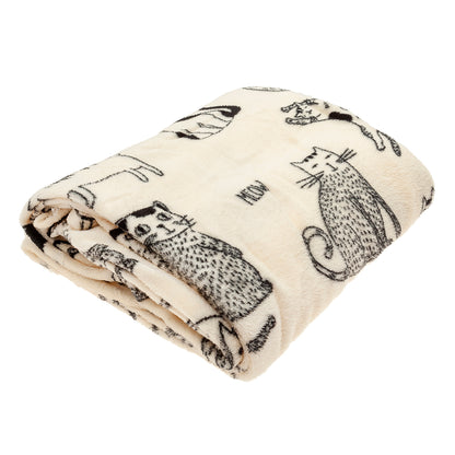 Coperta in microfibra per gatti