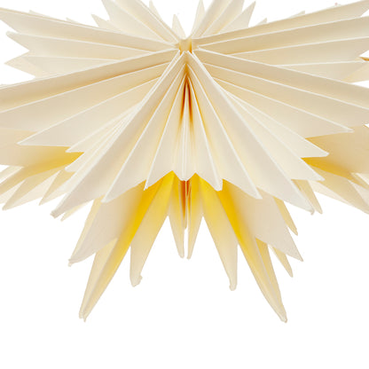 Pingente estrela de origami 