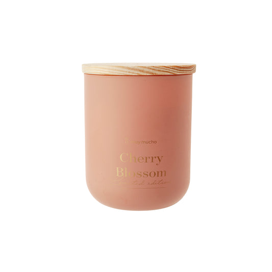 Kaars glas cherry blossom gelimiteerde editie 250gr