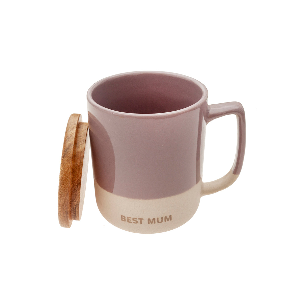 Taza con tapa best mum