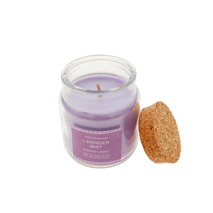 Candela alla lavanda